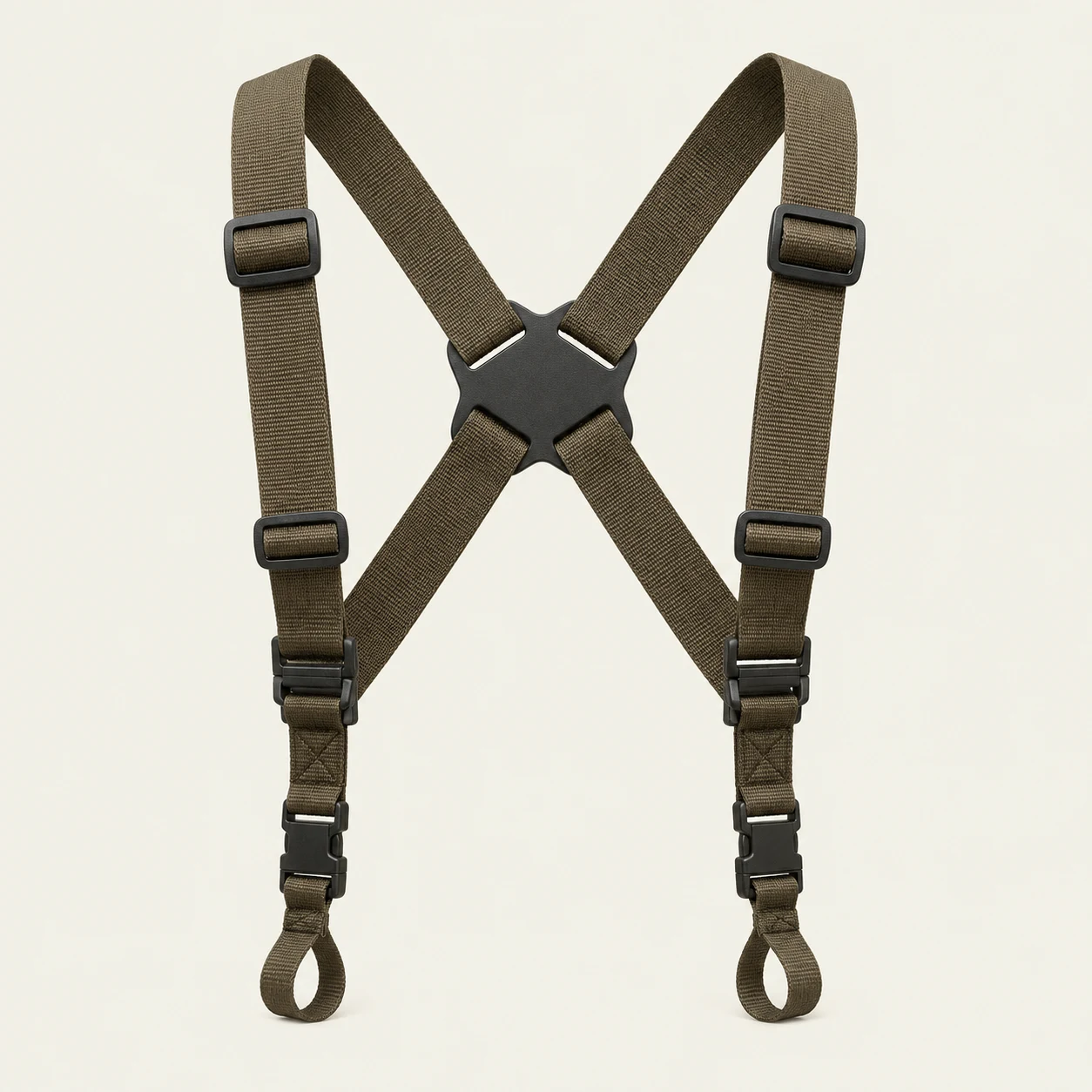 Cross-back optic harness